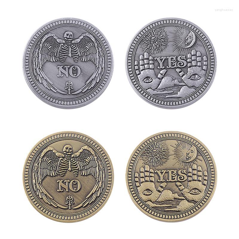 

Pendant Necklaces Fashion Yes/no Coin Commemorative Retro Lucky Jewelry Accessories