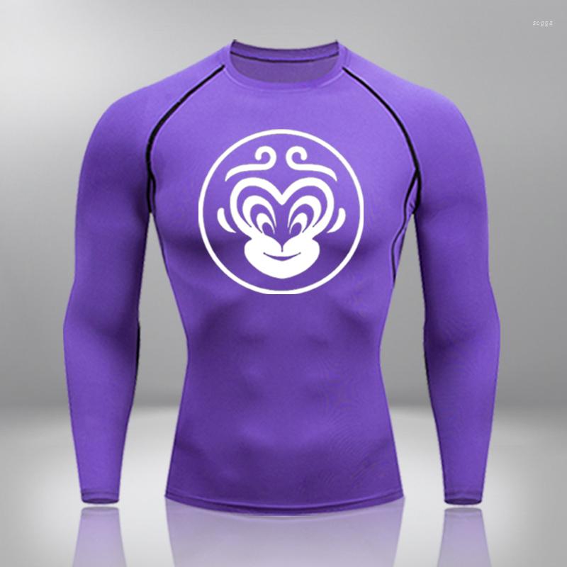 

Men' T Shirts Summer Men Breathable Shirt Compression Running Fitness Tight Short Sleeve Sports Training Jogging Gym Quick Dry Pants, Only long sleeves