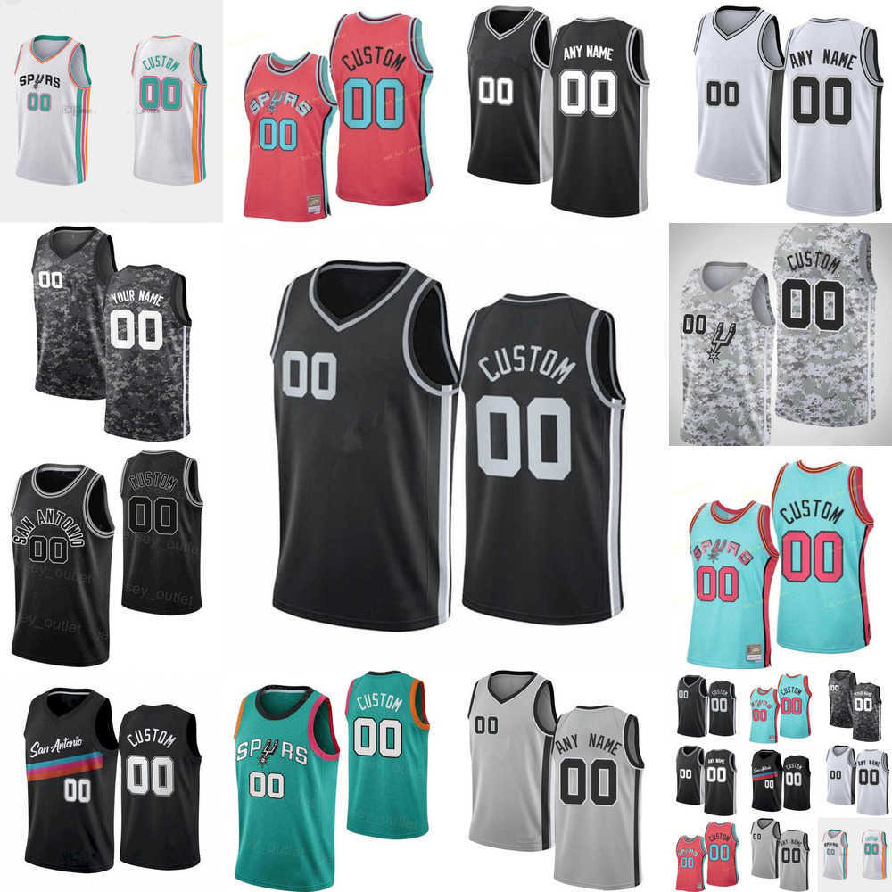 

Men Women Youth San Antonio''Spurs''Custom 10 Jeremy Sochan 41 Gorgui Dieng 35 Romeo Langford 14 Blake Wesley 22 Malaki Branham Basketball Jerseys, Colour
