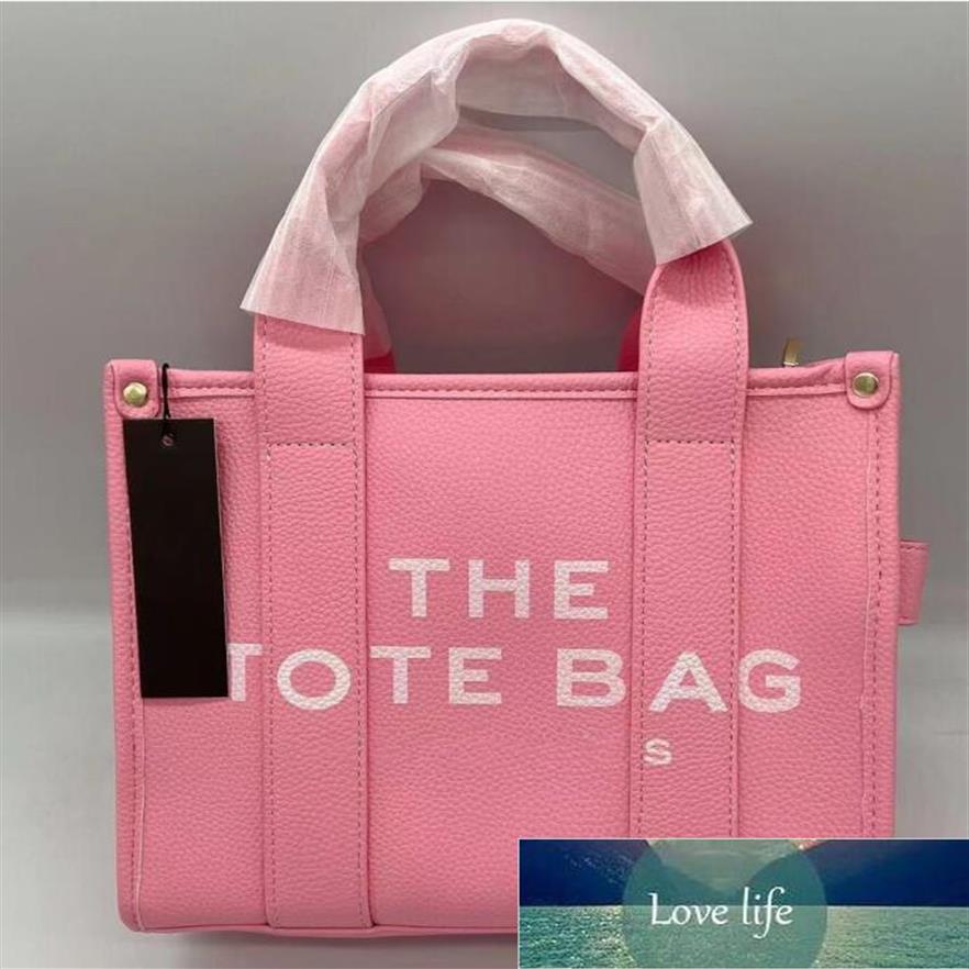 

Fashion Marc Women's Handbag with The Tote Bag Letters Printing leather Shoulder Bag Multi Colors Totes 26CM with Logo279z