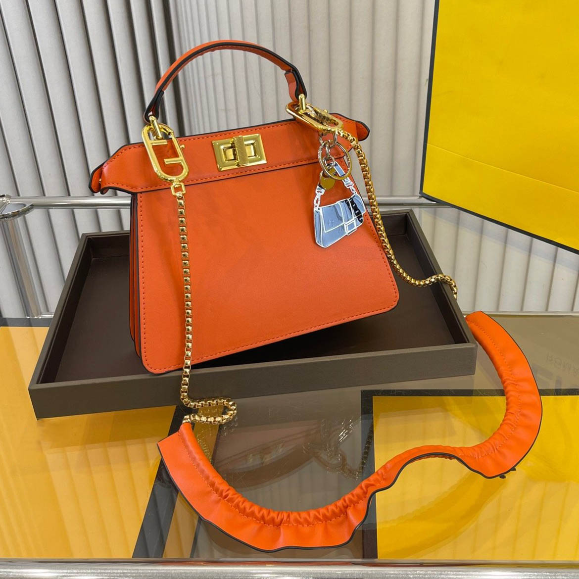 

bags totes handbag designer bag women classic imitation brand stitching solid color buckle shoulder bag versatile commuter party dinner wallet, Color2