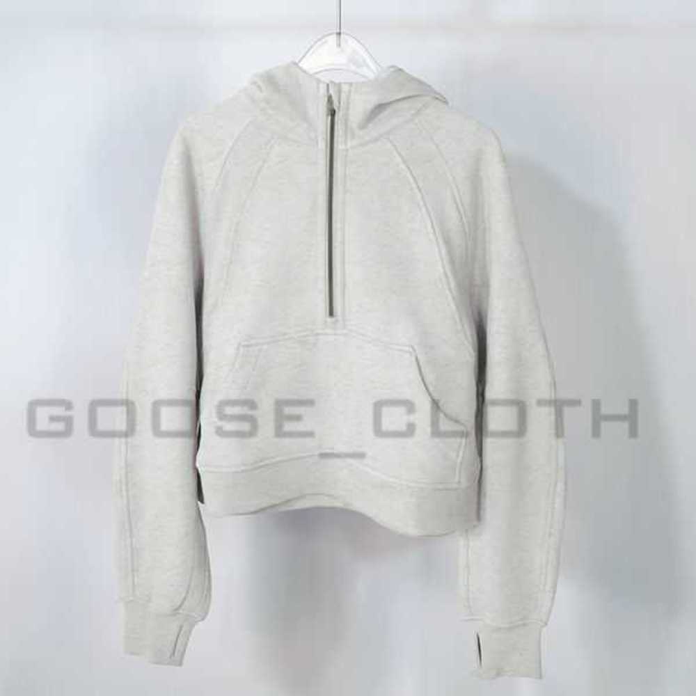 

Y3203ns Thick Lulus Hoodie Sports Half Zipper Terry Designers Hoodys Sweater Chothing Autumn and Winter Looseu7bs, 22