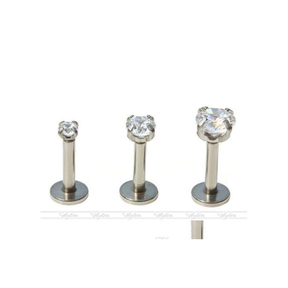 

Stud Earrings For Women Bars Piercing Gem Ear Cartilage Earring Drop Delivery Jewelry Dhg54