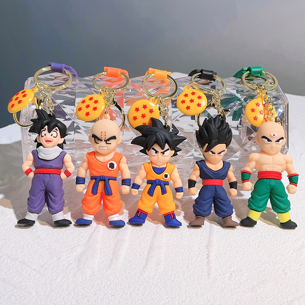 

Cute Animation Jewelry KeyChain Different 23 Design PVC Key Ring Accessories kids birthday gift