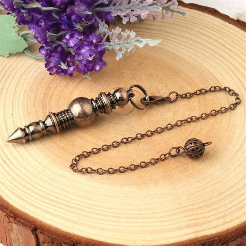 

Pendant Necklaces Style Selling 6pcs/Lot Zinc Alloy Plated Color Pendulum FM Independent Thread Tapered