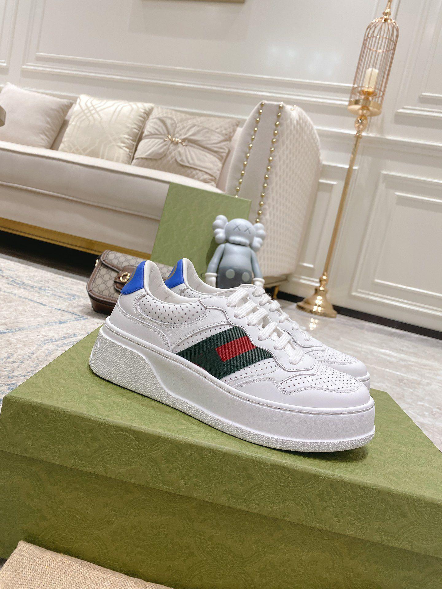 

With Box Designer Sneakers GGity Shoes Luxurys Designer Ace Shoes Men Women Casual Sneakers Bee Chaussures Leather Trainers Embroidery St bm, As pic