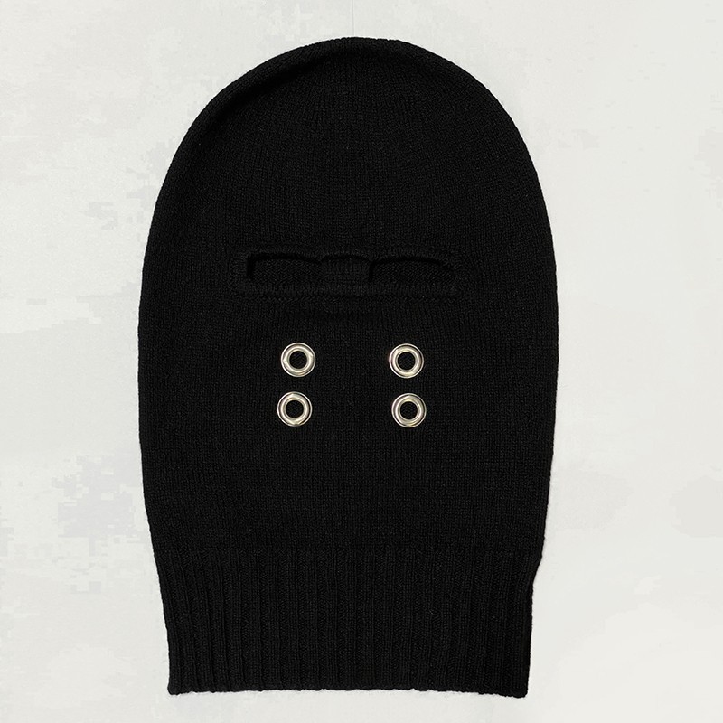 

Berets Rick Men Solid Color Knitted Wool Hat for Women Lovers Autumn and Winter Warm Owens Ring Kintted 230214, Black