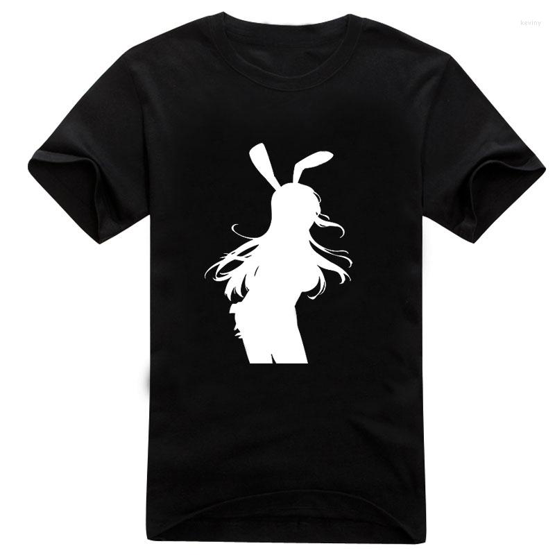 

Men' T Shirts Anime Seishun Buta Yarou Wa Senpai No Yume Wo Minai T-shirt Cosplay Sakurajima Mai Shirt Short Sleeve Tees, 04