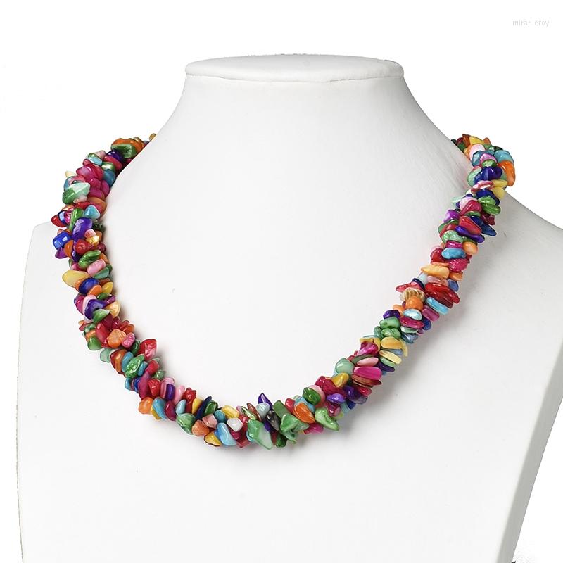 

Choker Natural Gem Classic Exaggeration 5-8mm Stone Jewellery Necklace Set Party Presents To Mom High Grade Elegant