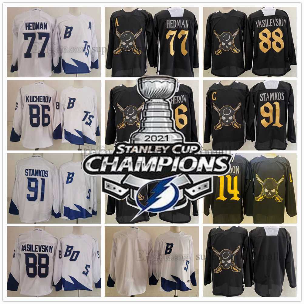 

Tampa Bay''Lightning''Man Retro Ice Hockey Jerseys 77 Victor Hedman 91 Steven Stamkos 88 Andrei Vasilevskiy 86 Nikita Kucherov Point Maroon Black Stitched Jersey, Same as picture (with team)