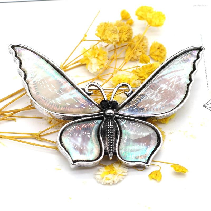 

Pendant Necklaces Natural Shell The Mother Of Pearl Brooch Charms For Jewelry Making DIY Necklace Clothes Accessory