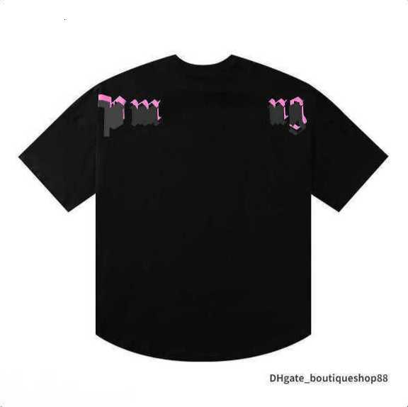 

Designer of luxury T shirt brand palms palmangel City Highs Quality tshirt PA Clothing spray letter short sleeve spring summer Casual men and women tees yz