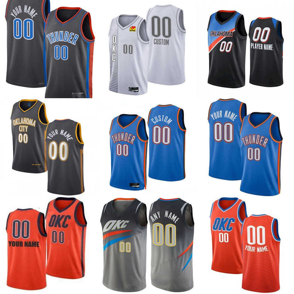 

Men Women Youth Oklahoma''City Thunder''Custom 6 Jaylin Williams 11 Isaiah Joe 2 Shai Gilgeous-Alexander 3 Josh Giddey 23 Tre Mann Basketball Jerseys, Colour