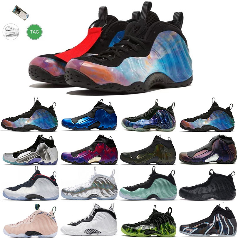 

Designer Mens Women Trainers Basketball Shoe Foamposite One pro penny hardaway Shoes Black Aurora Elephant Print Memphis Tiger Cracked Lava Camo Foam posite Sports, Color#1