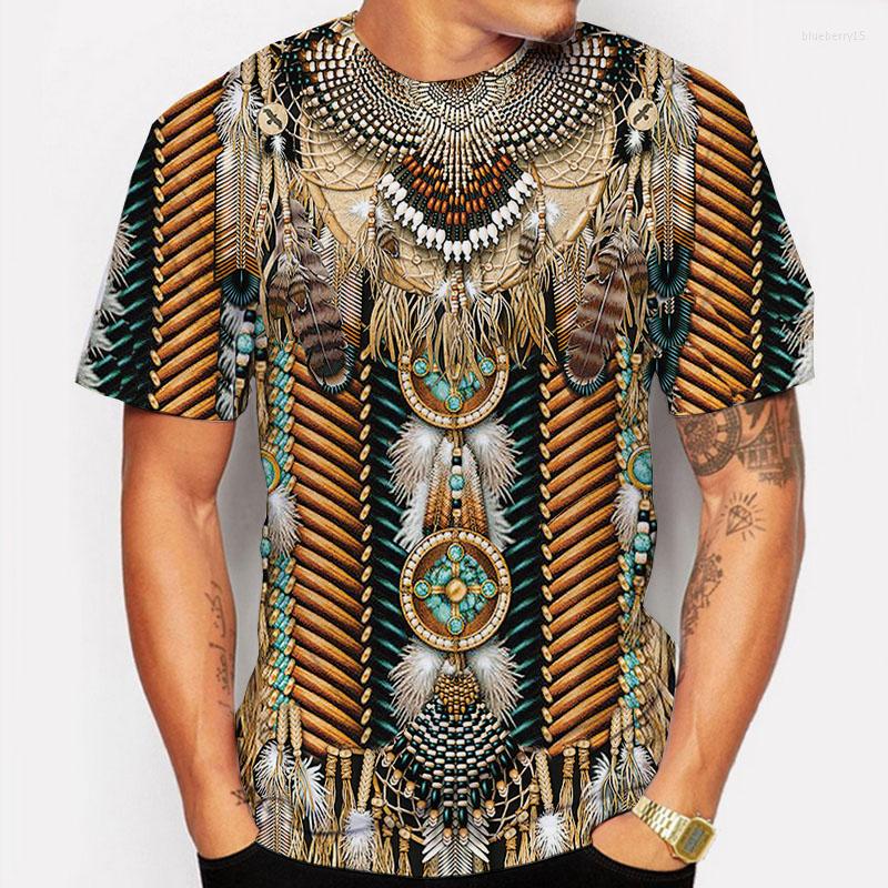 

Men's T Shirts 2023 Summer Men's Fashion Tops T-shirt 3D Mechanical Printing Ethnic Costume Men Round Neck Oversized Top Cpe, 10