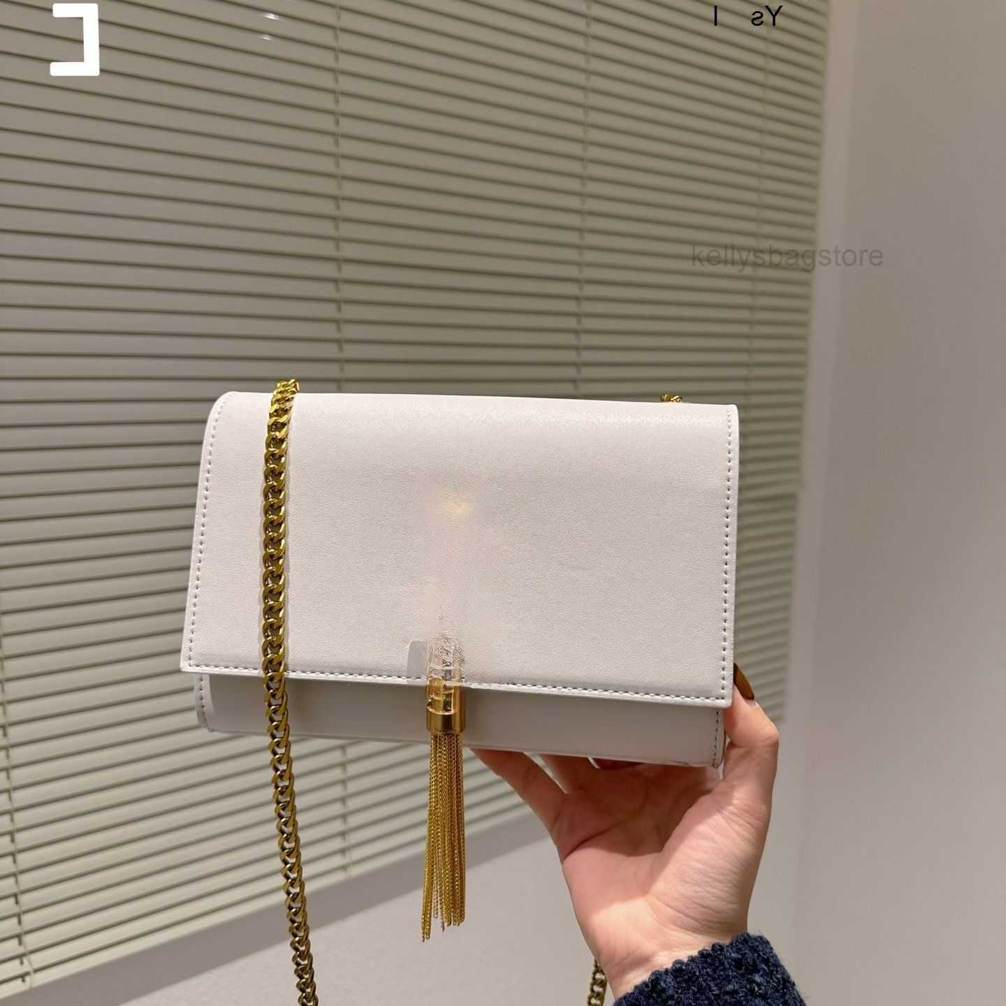 

Yslity crossbody purses designer bags YYSL woman handbags totes LOULOU suede high quality Kaia Niki luxuries designers women the tote bag Shoulder handbag 6MMV, Red gold tassel