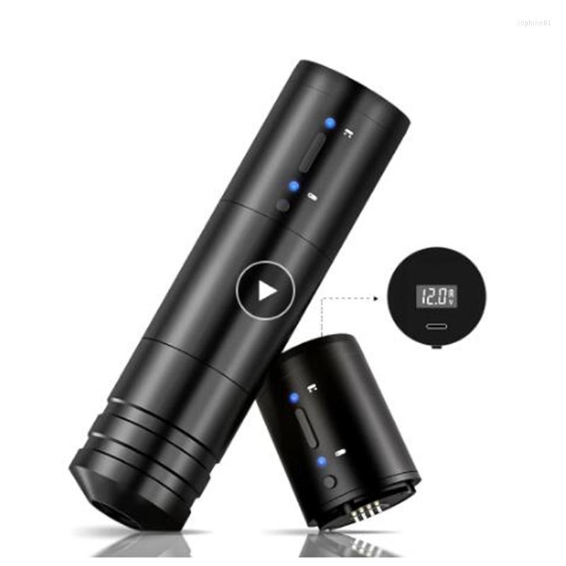 

Tattoo Machine Elite Pro Wireless Pen DC Coreless Motor LED Display Fast Charging 2400mAh Lithium Battery For Artist Body