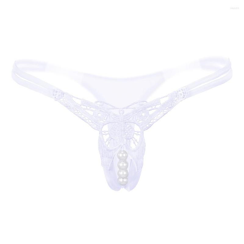 

Women's Panties Ropa Interior Femenina 2023 Sexy Pendant Pearl G String Women Low Waist Thongs Underwear Calcinha Feminina, Blue