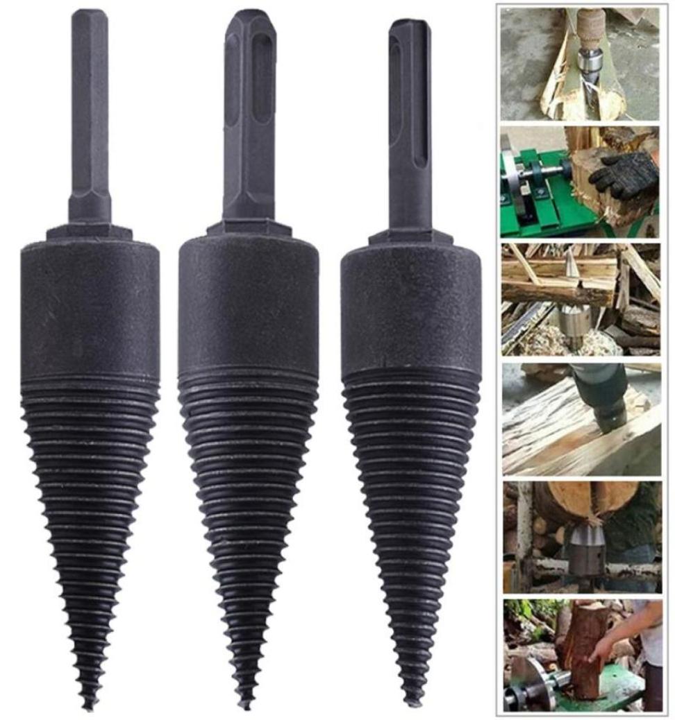 

Professional Drill Bits Economical HexagonalSquareRound Shank Firewood Bit Chop Wood Splitter Screw Splitting Reamer Tool Ds991444427