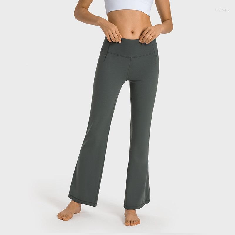 

Active Pants Gym Flare Leggings Women High Waist Yoga Sports Fitness Workout Tights Push Up Soft Running Casual Sportswear, Black