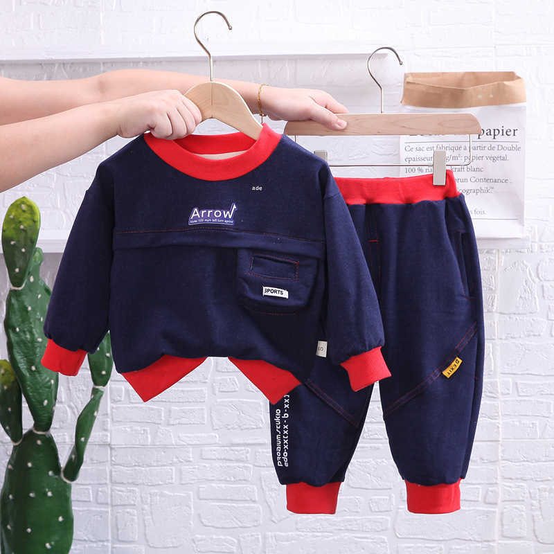 

Sets LZH Autumn Toddler Baby Boy Clothes Set For Winter Boys Casual Clothing TopPants pcs Outfits Kids LongSleeved Suit Y, Light blue