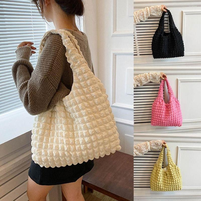

Evening Bags Women Girls Large Capacity Shoulder Female Totes Underarm Causual Shopping Handbags, Pink