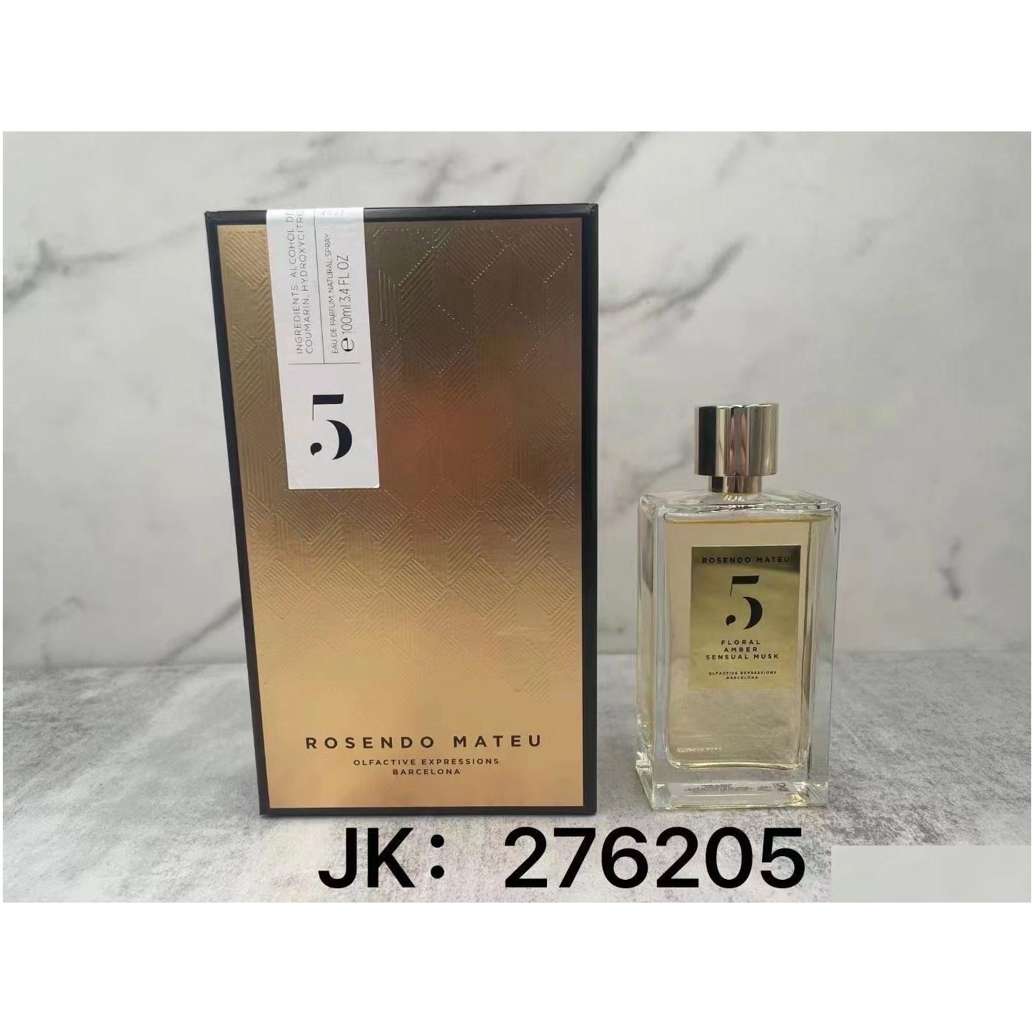 women perfume 100ml rosendo mateu olfactive expressions r n5 floral amber sensual musk eau de parfum cologne spray mazing smell long time lasting