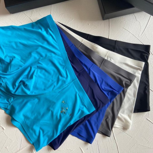 

New Arrival Men's Underpants Fashion Boutique High-grade Goat Milk Silk Material Light and Breathable, Random color