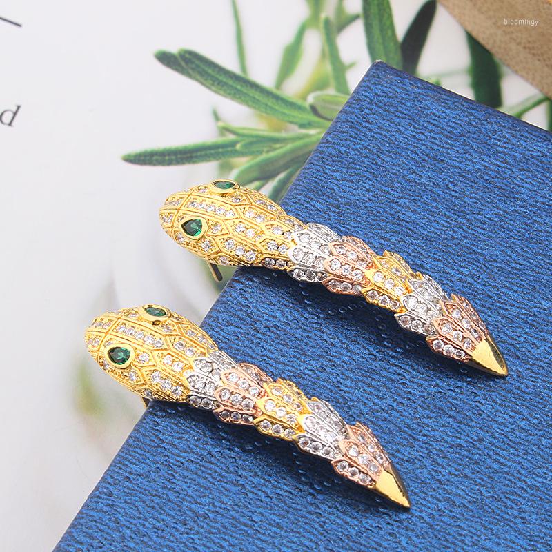 

Stud Earrings European Style Personality Fashion Serpentine