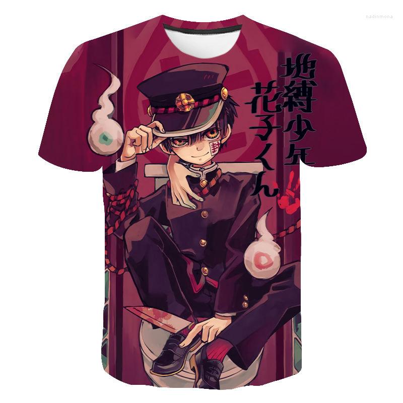 

Men's T Shirts Toilet-Bound Hanako-Kun 3D Print T-shirt Anime Jibaku Shounen Hanako Kun Streetwear Men Women Fashion Shirt Hip Hop Tees Tops, At11115691s