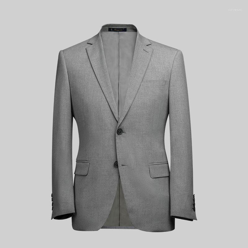 

Men's Suits (Jacket Pants) Arrival Casual Business Summer For Men Figure Flattering Two Peices, Grey jacket pants