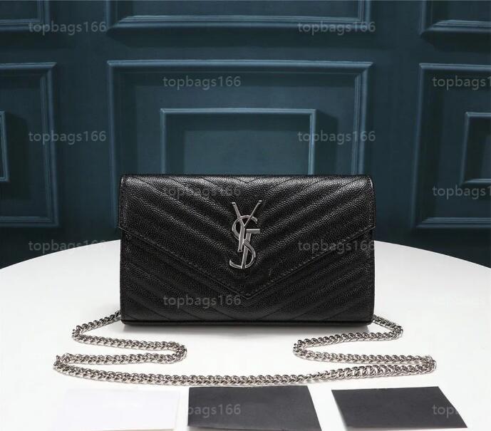 

Woc Bags Luxury Designer Bags Classic Women Bag Shoulder Bags Des igner Handbag Leather Crossbody Bages Chain Messenger leather tote bag louiseity LVs Viutonity, Black