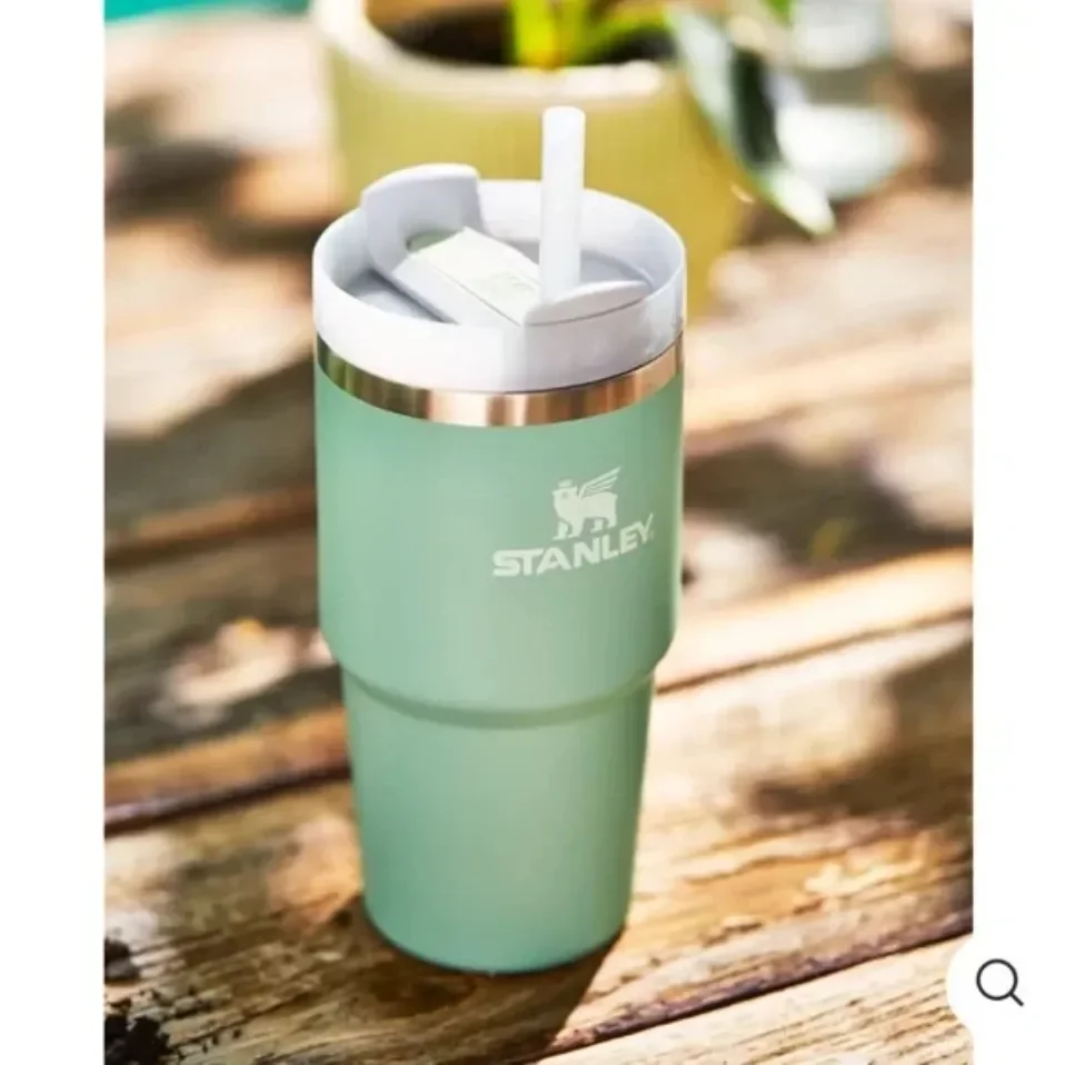 

30oz Car Tumblers Heat Preservation Couple Cups Stainless Steel Large Capacity Male Female Simple Students Water Bottles Stanley, Stainless steel color