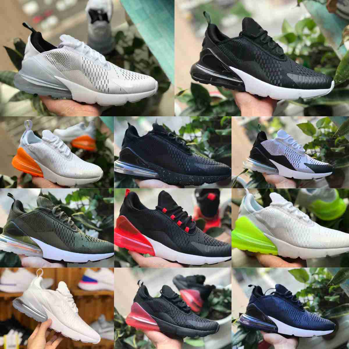 

Trainer 270 Sports Shoes Mens Dusty Cactus Tennis Runner Triple Black White 270s Cactus Light Bone Tea Berry Barely Rose Volt Women Breathable Mesh Designer Sneakers, Please contact us