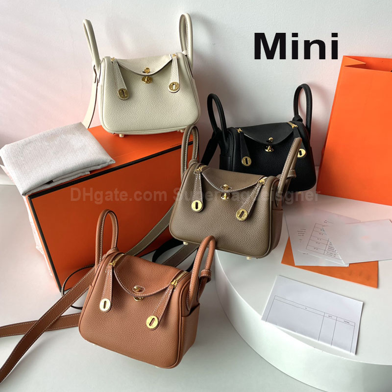 

9A Quality Mini Togo bag women Luxury Designer Tote Bags Shoulder Crossbody Handbags classic fashion Genuine leather wallet purse pochette clutch, Carton