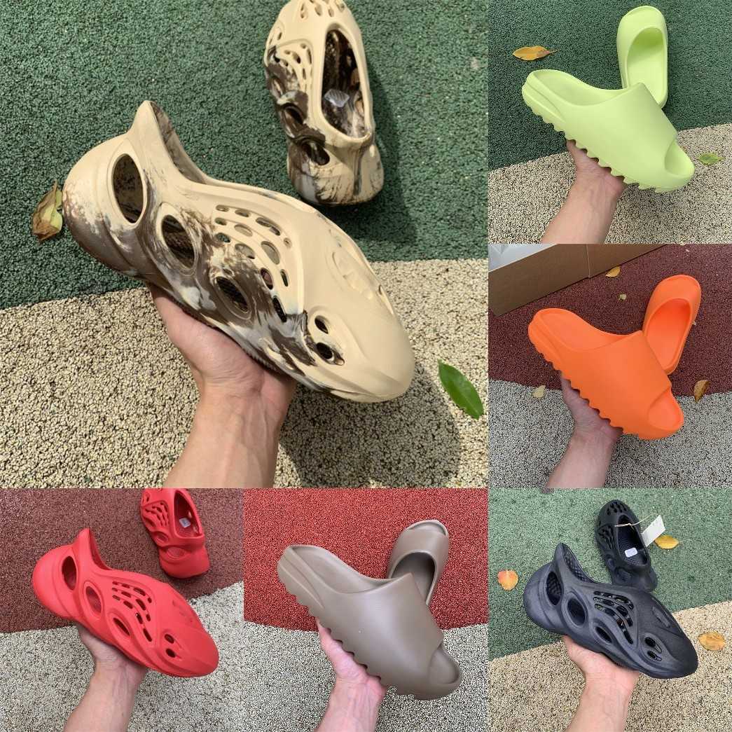 

2023 Slides Slippers Desert Sand Summer Brown Flat Mens Women Beach Resin Slide Sandal Graffiti Bone Rubber MXT Moon Gray Mineral Blue Vermillion Red Designers W12, Please contact us