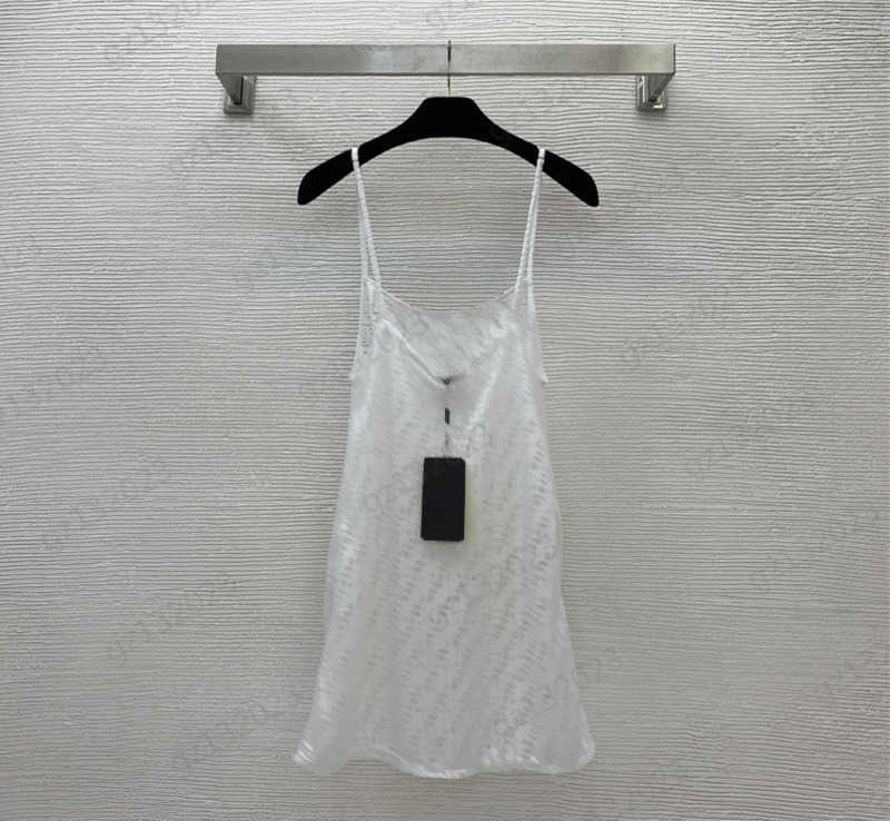 

Sleeveless Dress Letters Jacquard See-through Mesh Summer Dresses Solid Color Suspender Beach Maxiskit Dresses For Women Sexy 1970, 21