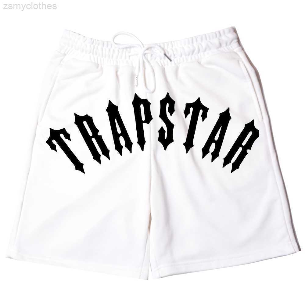 

Men' Shorts Men' Shorts Summer Men TRAPSTAR Basic Baseball World Five-Point Board Fitness Sports Casual Beach Short Pants G221012, Sky blue 2