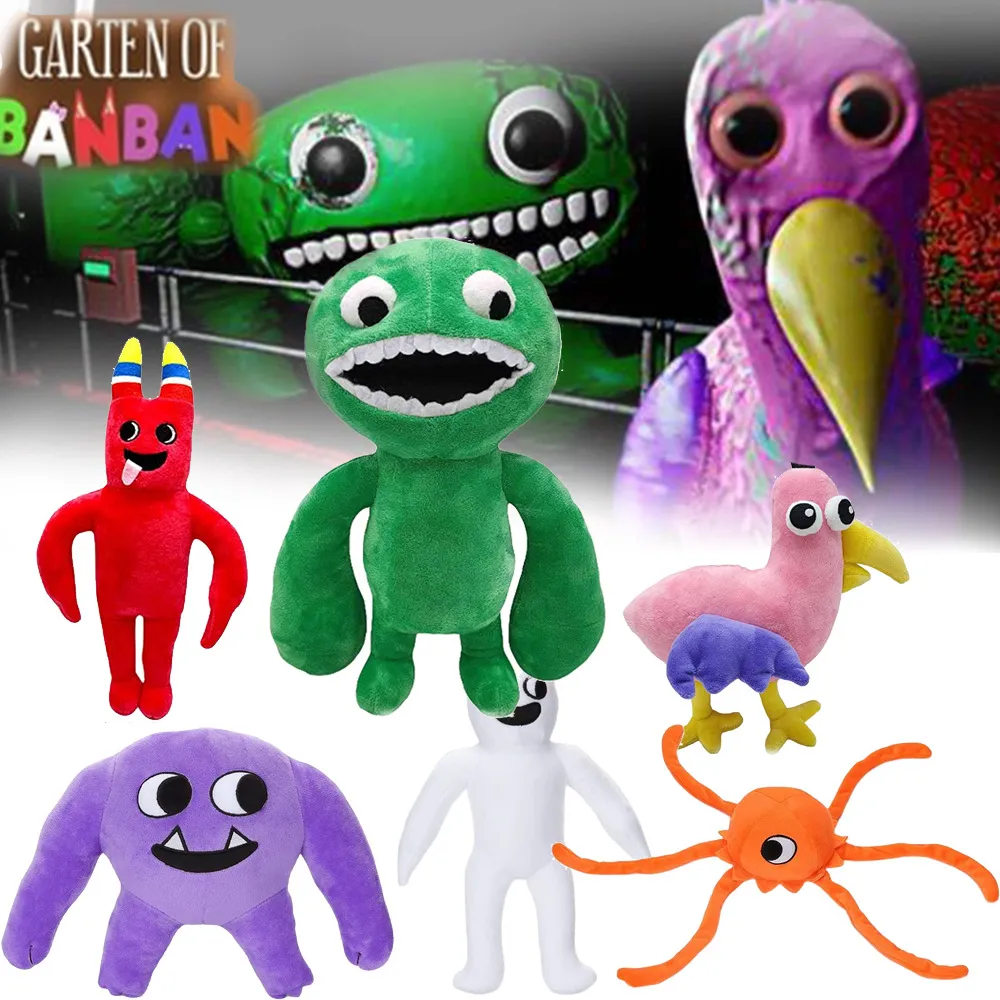 

New Garten of banban plush banban garden game doll monster plush toy, White