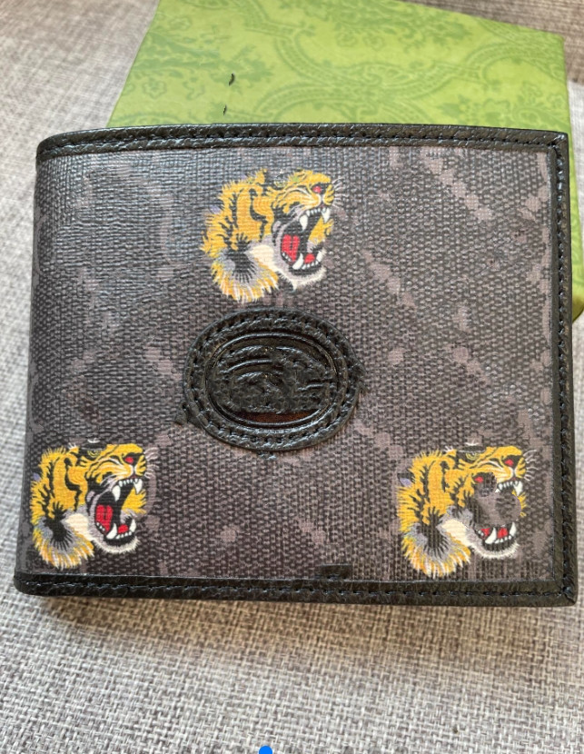 

High Quality classic luxury designers short wallets mens for Women real leather pvc Business credit card holder men wallet womens with box 11cm*9cm
