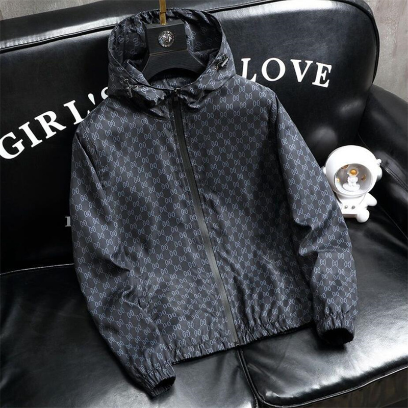 

Luxury 2023 Fashion designer Mens Jacket Spring Autumn Outwear Windbreaker Zipper clothes Jackets Coat Outside can Sport Size -5XL Men's WOMEN Clothing, 01
