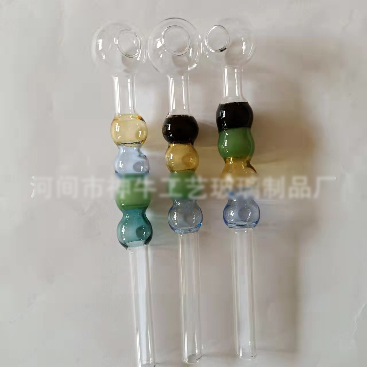 

Glass Oil Burner Pipe Multicolored beads quality pipes Great Tube tubes Nail tips