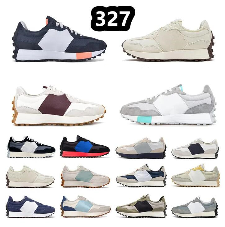 

Running Shoes N 327 Women Mens Trainers New Fashion B327 White Black Silver Pride Navy Blue Gold Red Neon Soles Lime Green Castle Rock b550 n550 550s Designer Sneakers