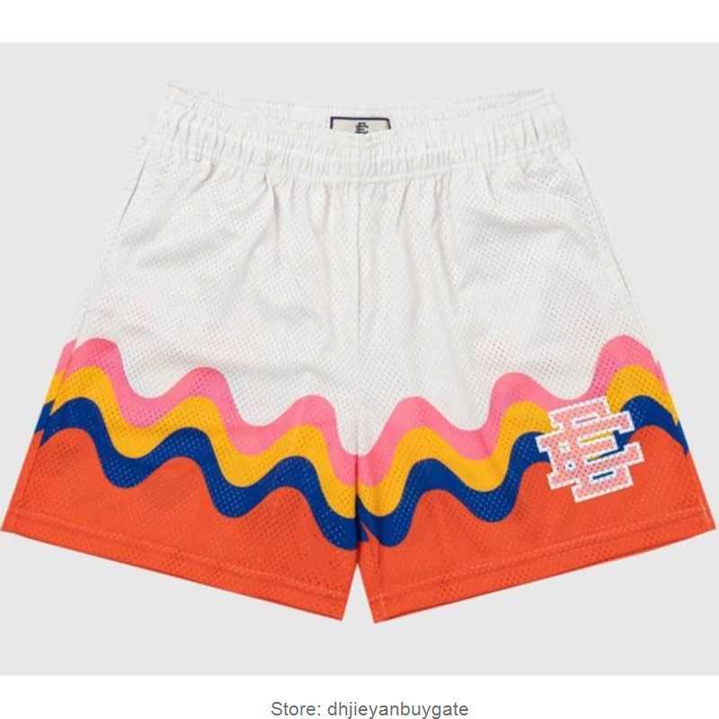 

EE Emanuel Brand Eric Fashion Shorts Design Unisex GYM Workout Mesh Y2k Harajuku Styles Jogging Streetwear Breathable Slim Short