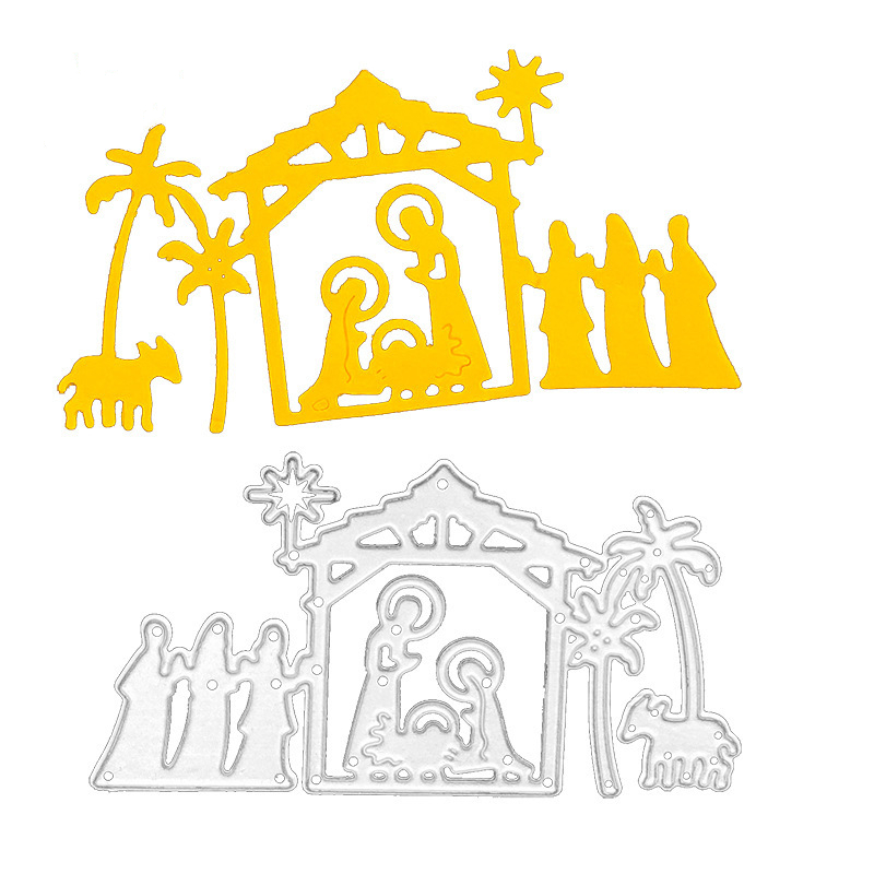 Metal Cutting dies Jesus for Cards Stencil Scrapbooking and Paper Crafts handmade Embossing folder DIY paper craft Machines-image-414562913