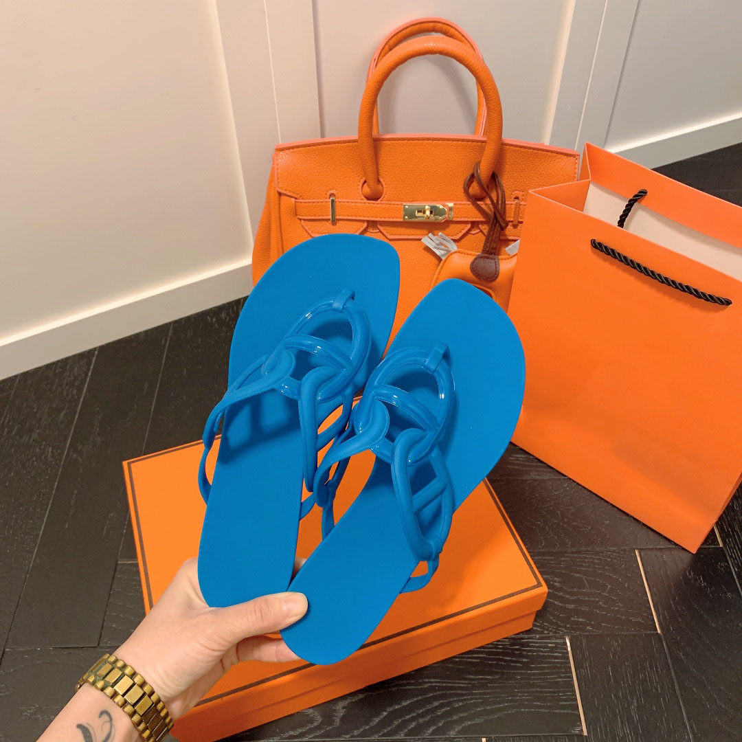 

Summer 2023 designer slippers women Flip flops Slipper fashion slides classic womens mens slipper casual sandals paris h A9-9, Black-1