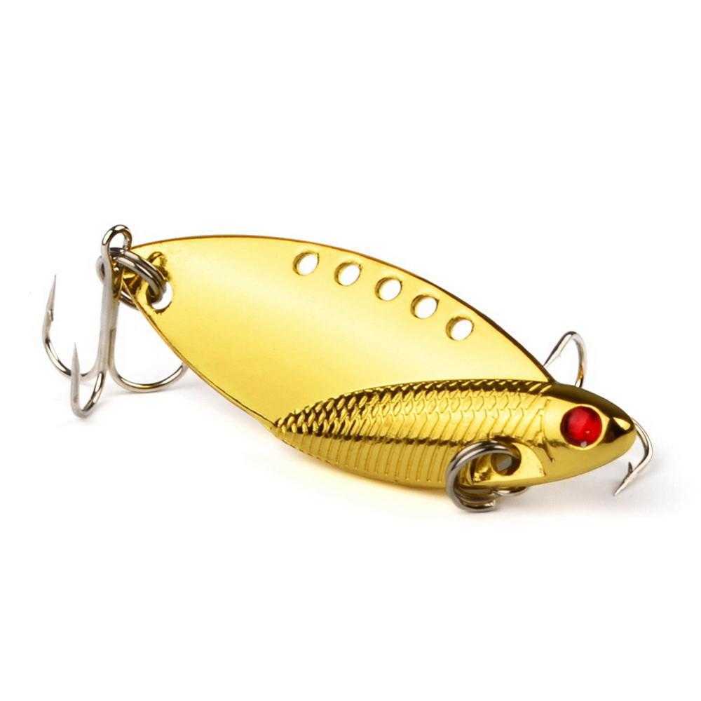 

10 pcBaits Lures Metal Vib Spoon Wobble Lure Fishing Bait 65mm 11g Vivid Artificial Baits For Fishing With 3d Eyes Crank Wobblers Swimbait R230215