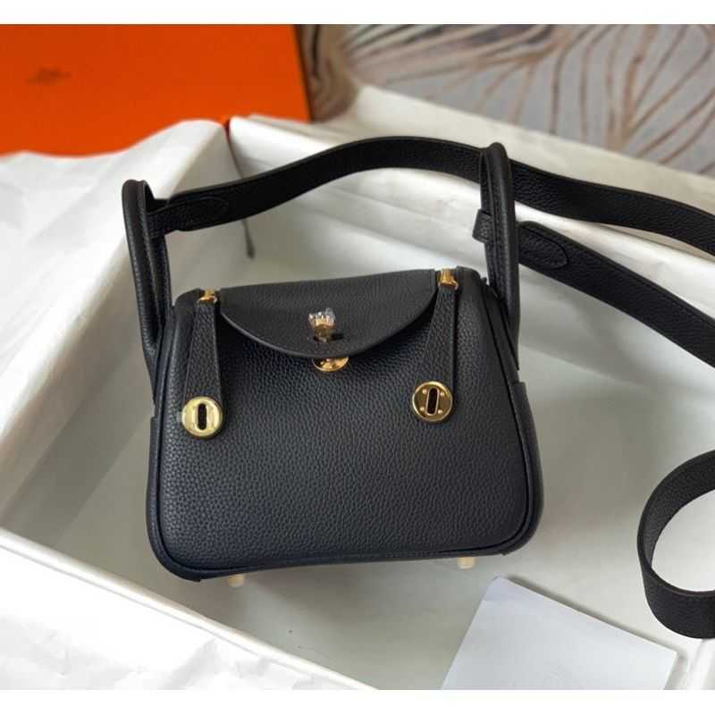 

Designer Herme Lindi Bags online outlet New casual bag 26 pillow hand sewn mini doctor portable one shoulder cross body women'sMEUL, Ao-shenkhaki mini