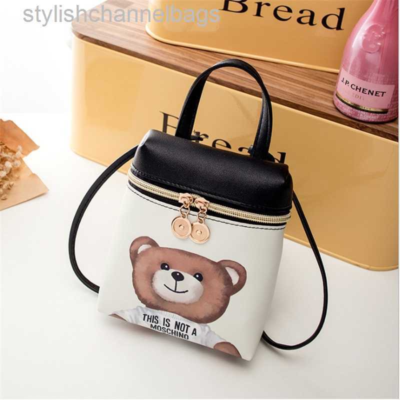 

Totes Fashion Women Phone Handbag Cartoon Female Messenger Shoulder Bags Crossbody Cute Fashion Pu Leather Bags Mini Bear Girl Totes 0215/23, Cat