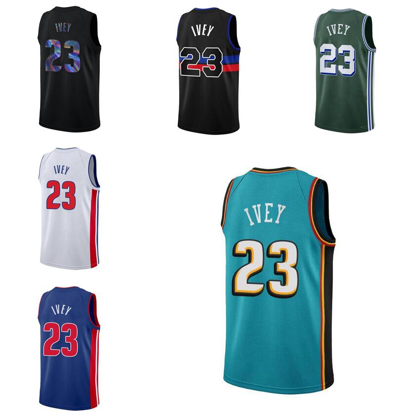 

Basketball Jerseys Jaden Ivey #23 2022-23 season red white black Men Women Youth S-XXL city jersey, With logo